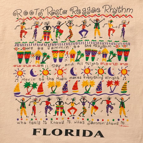 Florida / Vintage, Roots Rasta Reggae Rhythm S/S Tee