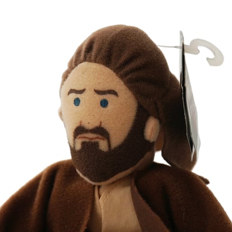 Star Wars / Vintage, Plush Toy "Qui-Gon Jinn, Episode I – The Phantom Menace"
