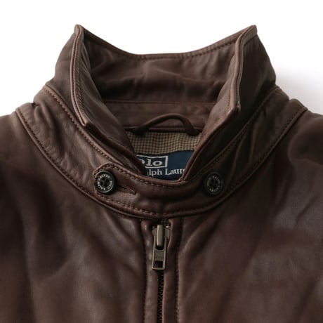 Polo Ralph Lauren / Vintage, Bradford Lamb Leather Jacket