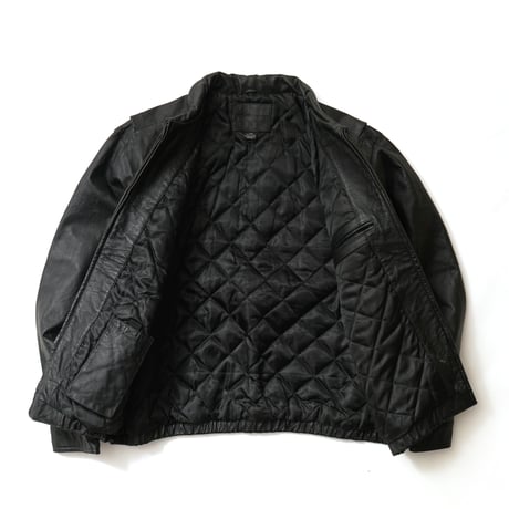 Vintage, Leather Harrington Jacket