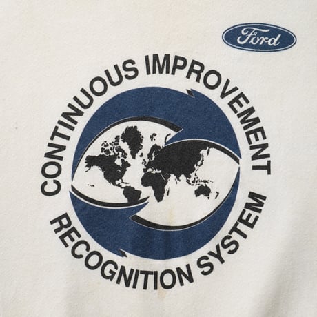 Ford / Vintage, Staff Uniform Crewneck Sweatshirt "Continuous Improvement Recognition System"