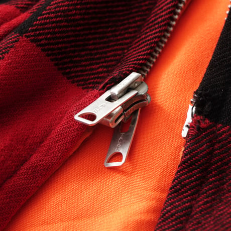 Woolrich / Vintage, Reversible Plaid Wool Melton Hunting Jacket