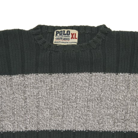 Polo Ralph Lauren / Vintage, "1991 Polo Sportting Goods" Cotton Knit Crewneck Sweater