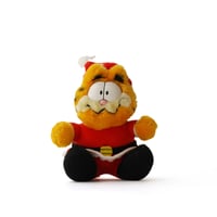 Garfield × McDonald / Vintage, Plush Toy "Santa Claus"