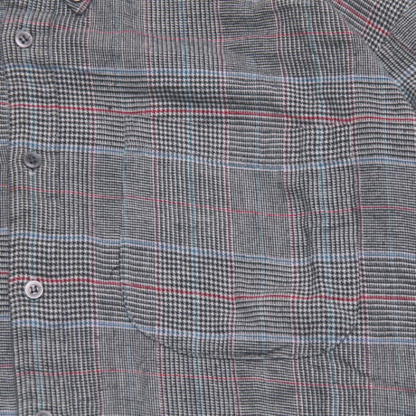 90's Vintage, Glen Plaid B.D L/S Shirt