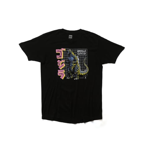 Godzilla / Grid Kanji S/S Tee
