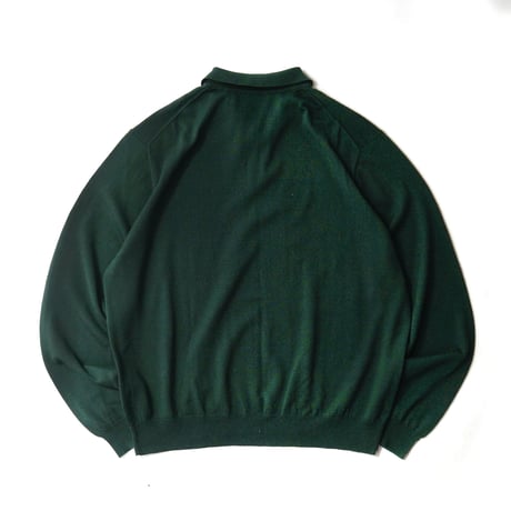 Polo Ralph Lauren / Vintage, Merino Wool Knit Polo L/S Shirt