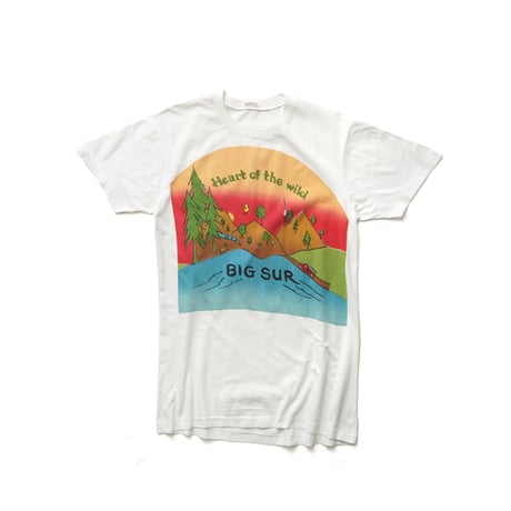 Pacific Coast Highway / Vintage, Big Sur S/S Tee "Heart of the wild"