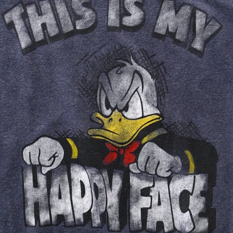 Disney / This Is My Happy Face S/S Tee "Donald Duck"