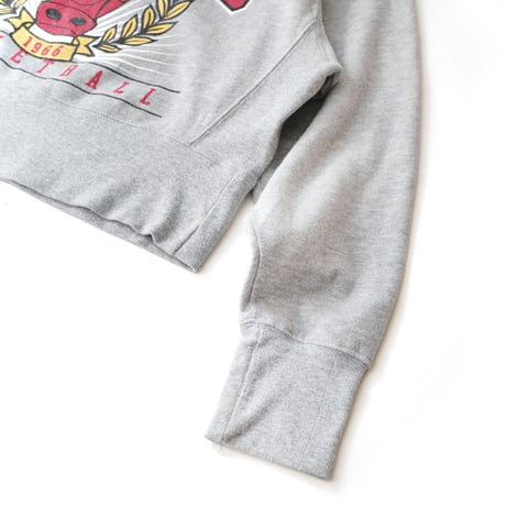 Chicago Bulls / Cropped Crewneck Sweatshirt