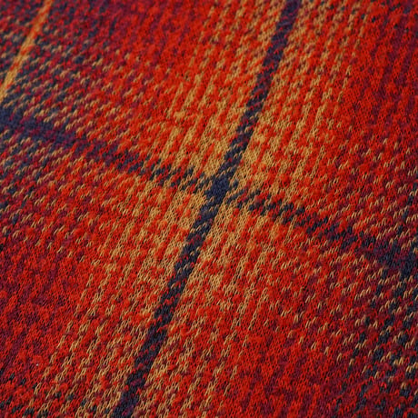 Cross Colours / Vintage, Zip Neck Knit Polo L/S Shirt