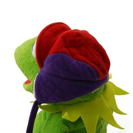 Kermit the Frog / Vintage, Plush Toy "Frog-Tographer"