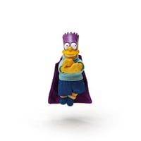 The Simpsons / Vintage, Hanging On With The Simpsons "Bartman"