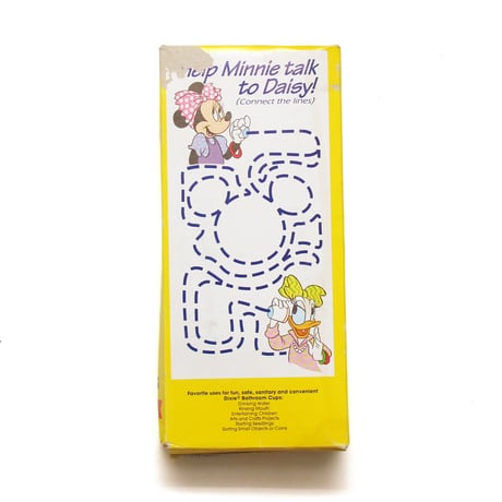 Dixie × Disney / Mickey and Friends Bathroom Cups (200Cups, 3oz, All 10 Cup Scenes)