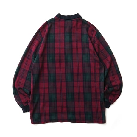 Land's End / Vintage, Plaid Polo L/S Shirt