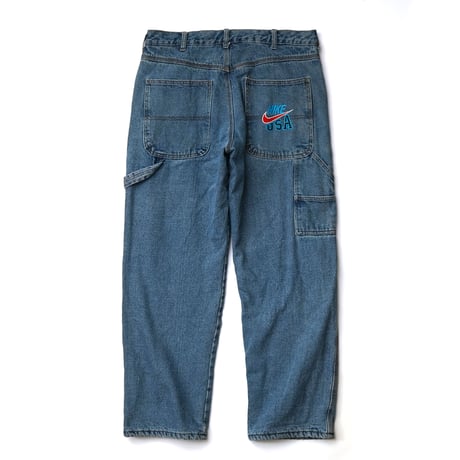 NIKE / Vintage Bootleg, Fleece Liner Painter Denim Pant W : 32