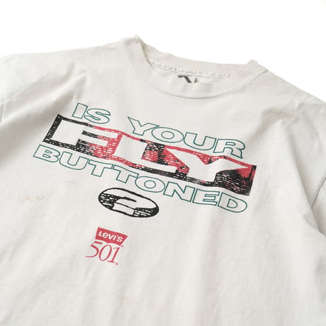 Levi's / Vintage, 501 Fly Button S/S Tee
