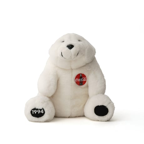 Coca-Cola / Vintage, Polar Bear Plush Toy "1994"