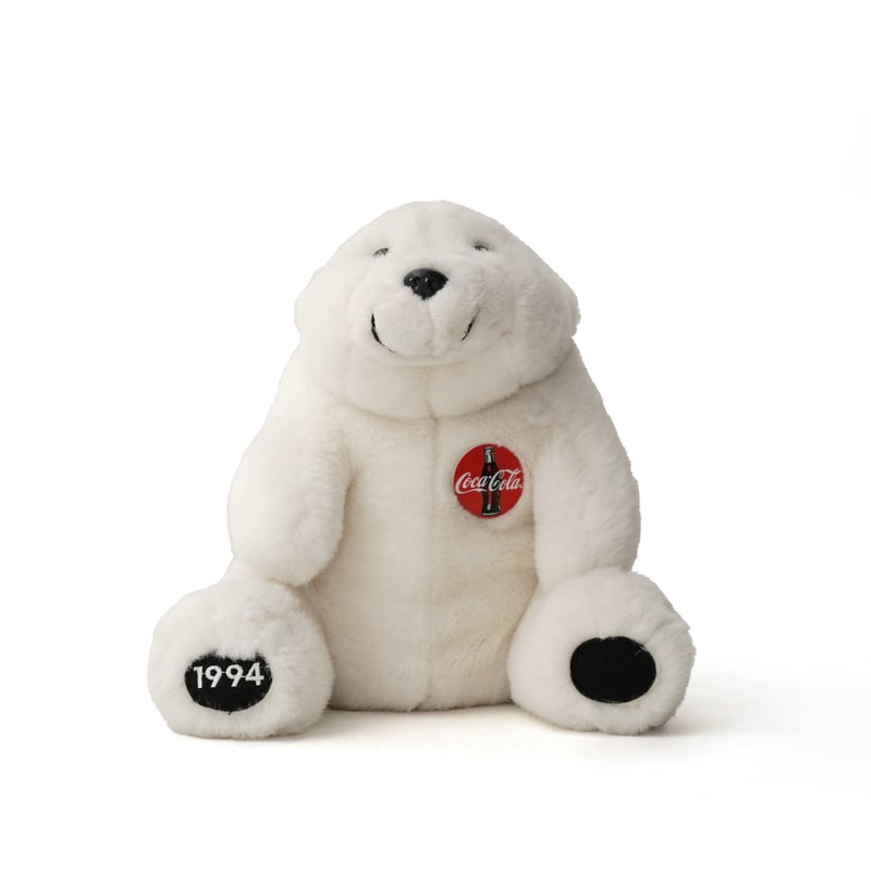 Coca-Cola / Vintage, Polar Bear Plush Toy 