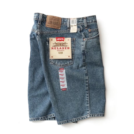Levi's / Vintage, lot. 550 Denim Short "Relaxed Fit" W : 34