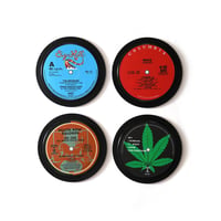 Mass Appeal Records / Vinyl Record Coasters Set (4pcs)