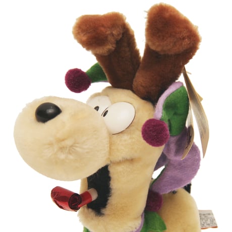 Garfield / Vintage, Clown Odie Plush Toy