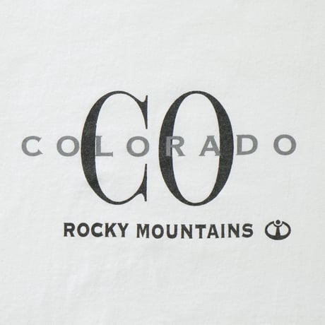 Colorado / Vintage, Souvenir S/S Tee "Rocky Mountains"