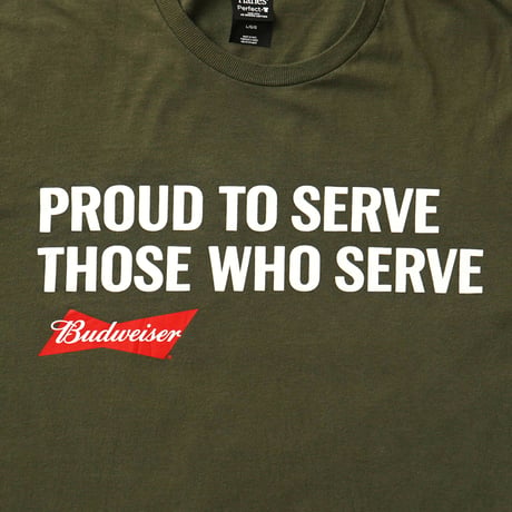 Budweiser / Proud To Serve Those Who Serve S/S Tee