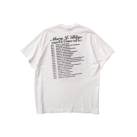 Mary J. Blige / STRENGTH of a WOMAN 2017 TOUR S/S Tee