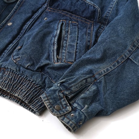 Levi's / Vintage, Leather Collar Quilted Liner Denim Jacket