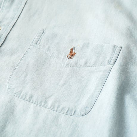 Ralph Lauren / Vintage, Chambray B.D. L/S Shirt "Big Shirt"