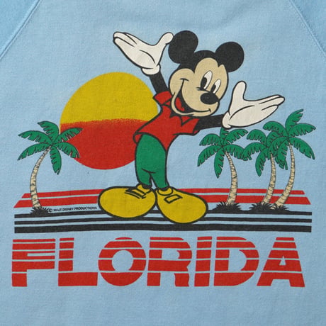 Disney / Vintage, Mickey Mouse Crewneck Sweatshirt "Florida"