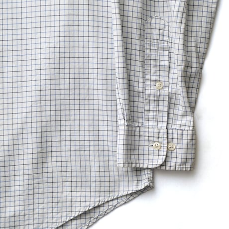 Ralph Lauren / Vintage, Tattersall Plaid Cotton B.D L/S Shirt "Custom Fit"