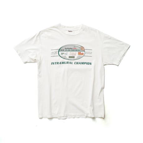 Foot Locker / Vintage, ACIC Flag Football Intramural Champion 2002 S/S Tee