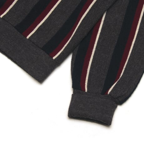 Lacoste / 80's Vintage, Striped Knit Cardigan