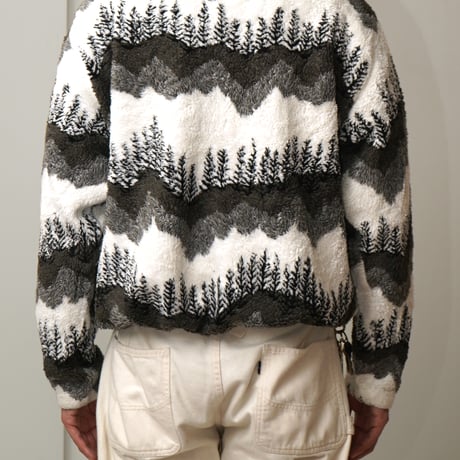 Black Mountain / Vintage, Fleece Zip-Up Jacket