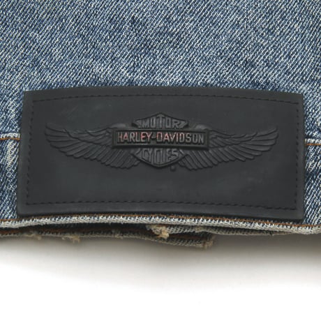 Harley Davidson / Vintage, Denim Tracker Jacket "Born In The USA"