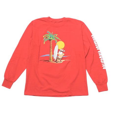 Surf Santa Claus / L/S Tee