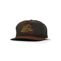 Missouri / Vintage, Sun-faded Oil-distressed 6-Panel Snapback Hat "Steamboat"