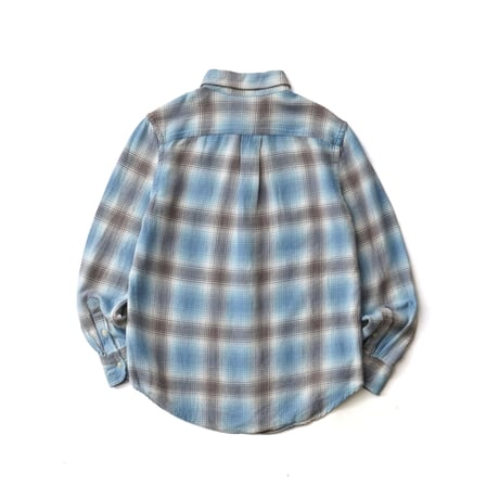 【Youth】Ralph Lauren / Tartan Plaid Cotton Flannel B.D. L/S Shirt