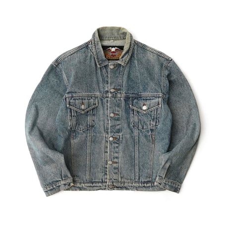 Harley Davidson / Vintage, Denim Tracker Jacket "Born In The USA"