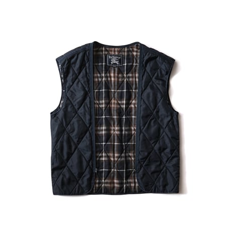 Burberry / Vintage, Soutien Collar Coat with Quilted Liner Vest
