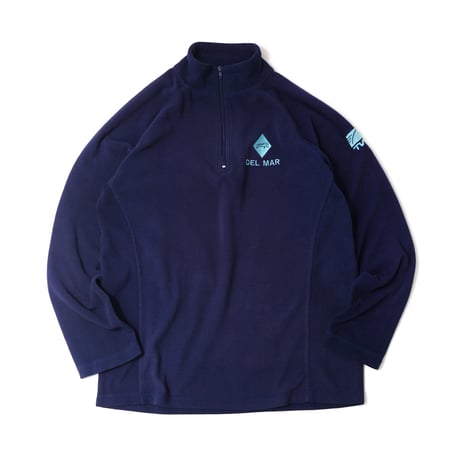 Del Mar Racetrack / Quarter Zip Pullover Fleece Jacket "TVG Network"