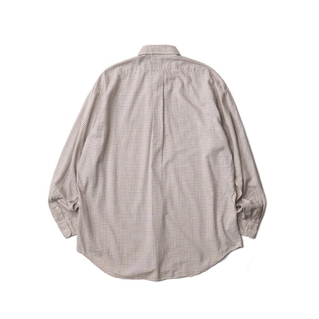 Polo Ralph Lauren / Vintage, Tattersall Paid Cotton B.D L/S Shirt "Blake"