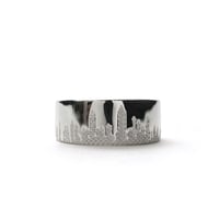 IN-PUT-OUT / "Manhattan Night View" Ring Silver925