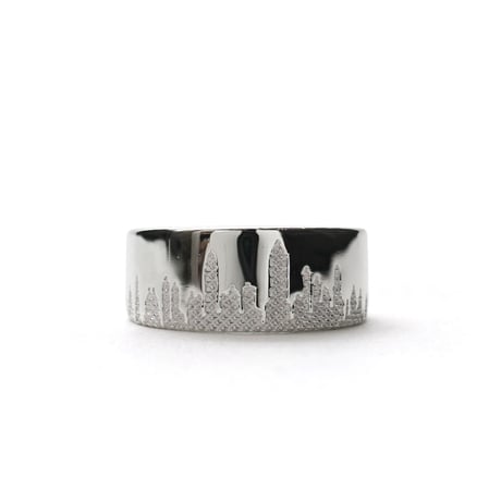 IN-PUT-OUT / "Manhattan Night View" Ring Silver925