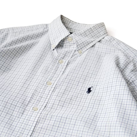 Ralph Lauren / Vintage, Plaid B.D. L/S Shirt "Yarmouth"