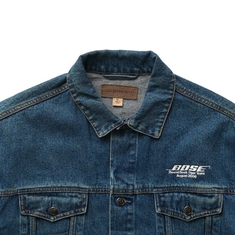 Bose / Denim Trucker Jacket "Round Rock Tiger Team 2006"