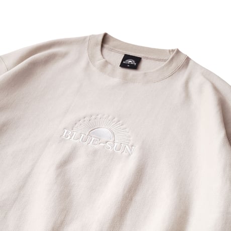 Blue Sun Record / Logo Crewneck Sweatshirt (champion Reverse Weave body)
