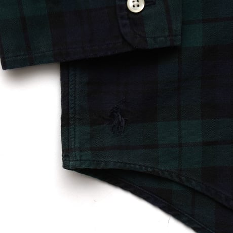 Ralph Lauren / Vintage, Plaid B.D. L/S Shirt "The Big Oxford"